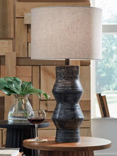Tampa Furniture Outlet Lutz - Ashley Furniture - Kerbert Lighting - Terracotta Table Lamp (1/CN) / Distressed Black - L100824